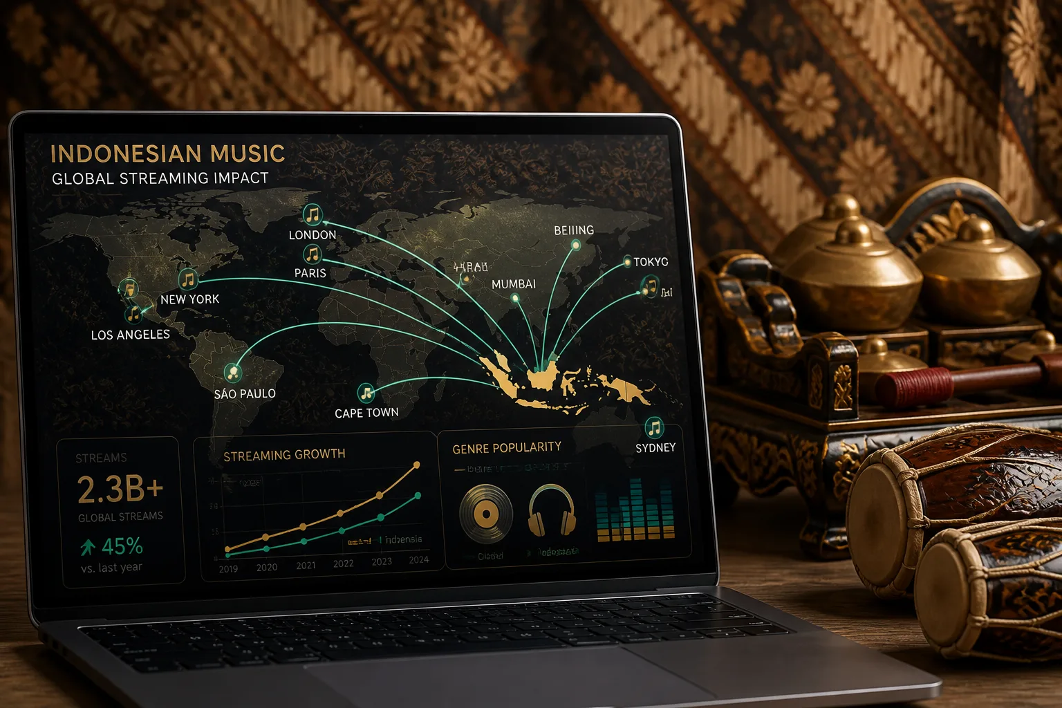 Indonesias Music Industry Expands Global Reach, Ministry and Spotify Report Growth