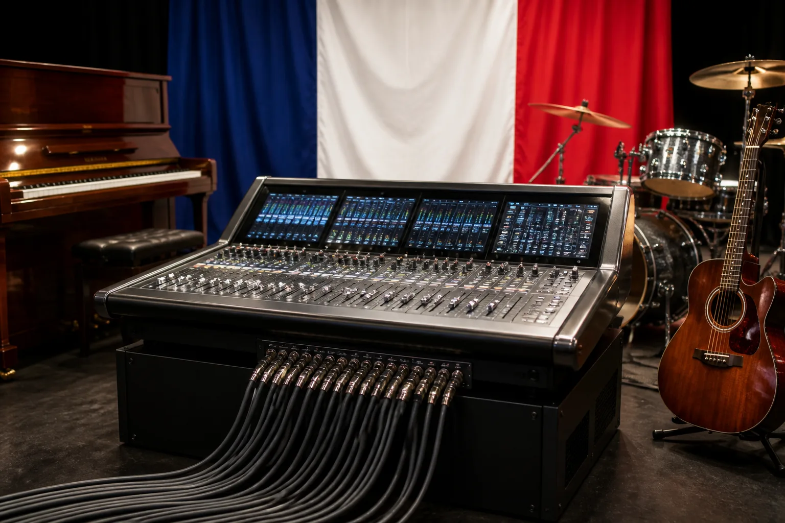 Solid State Logic L550 Plus Consoles Power The Voice France Season 15 with Linked MADI Workflow