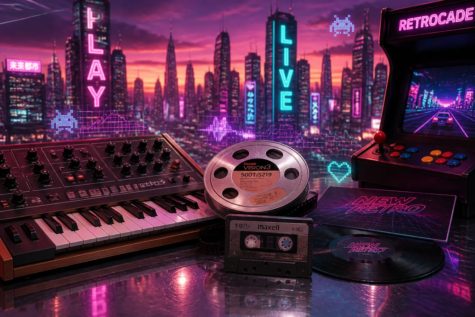Tyga Launches $TARFACE Alter Ego with 80s-Style Synth-Pop Album and Film Debut