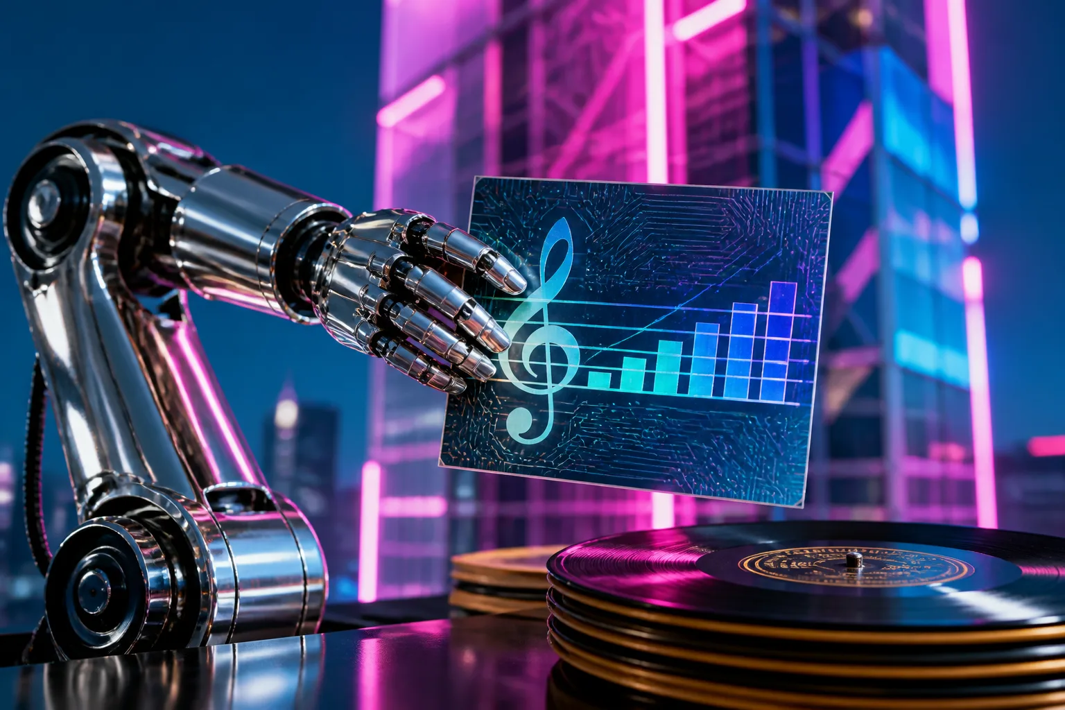 Major Record Labels Push for Stricter AI Rules in Global Music Charts