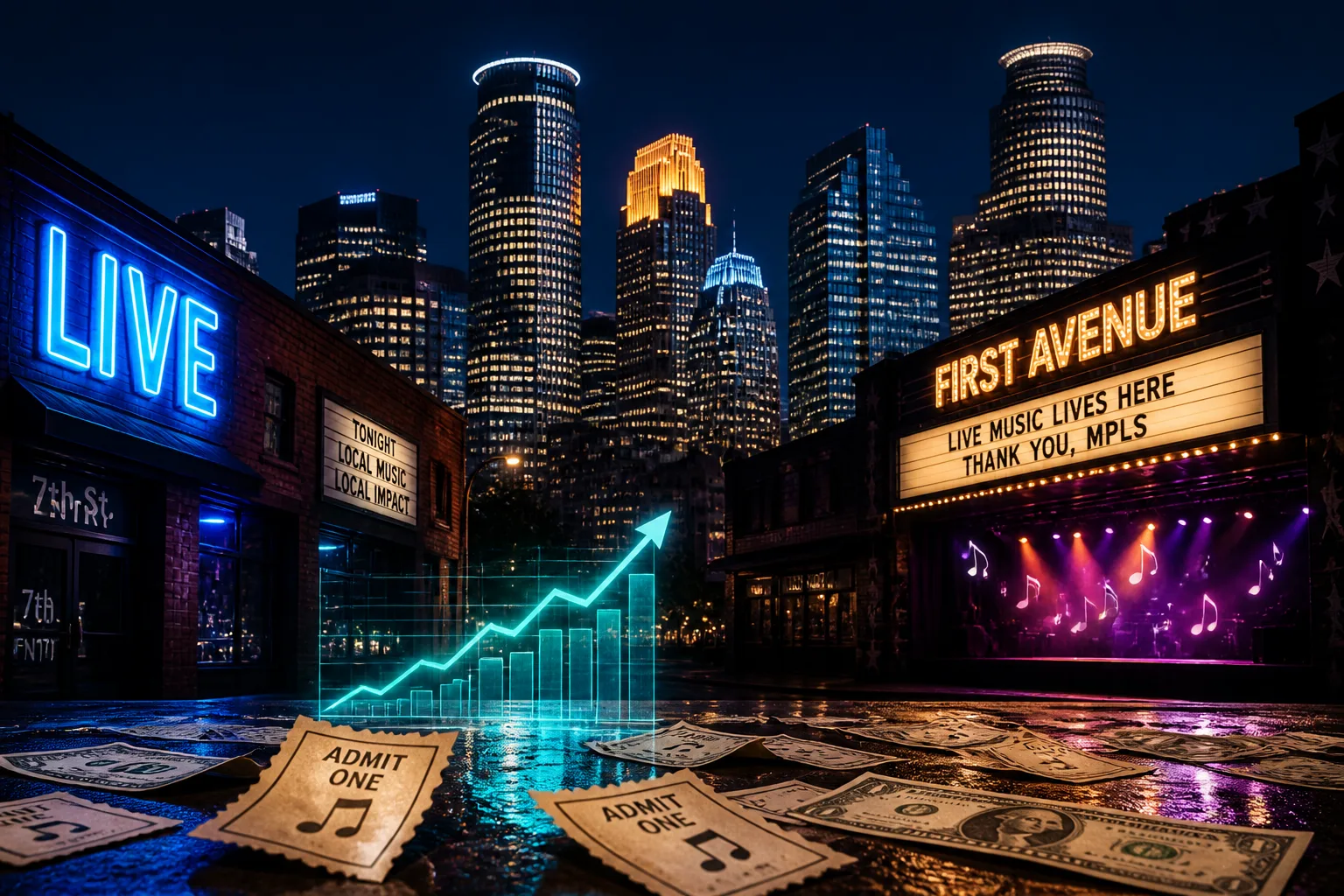 Minneapolis Independent Venues Drive $2.2 B Economic Impact, State of Live Report Shows