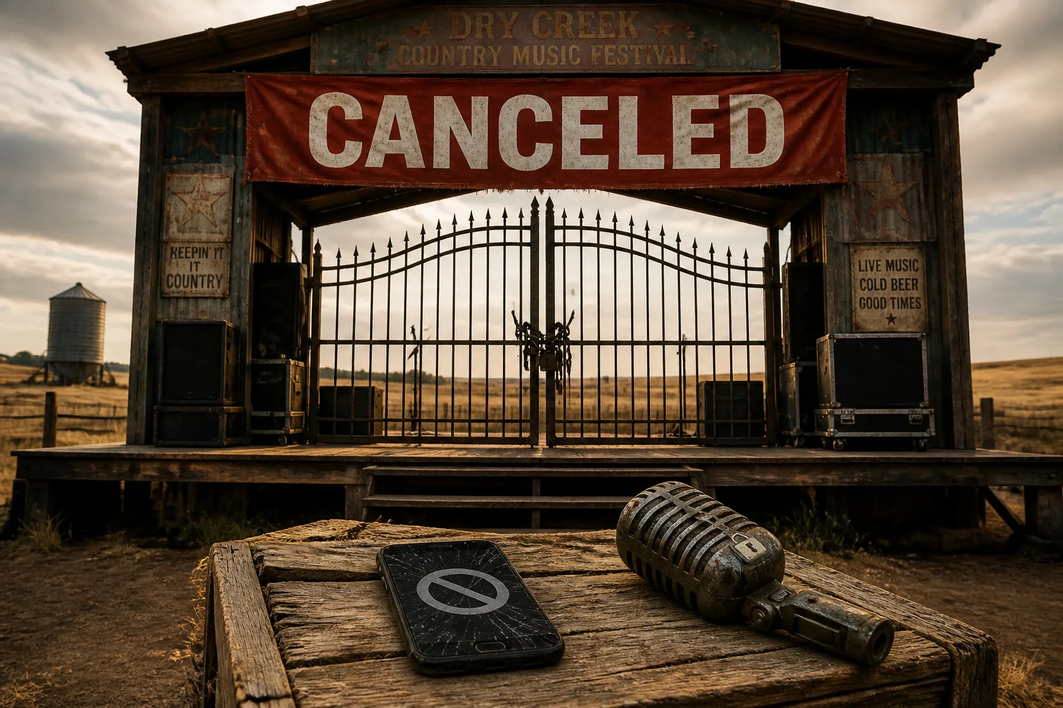 Country Music Faces Growing Controversies: From Tour Cancellations to Social Media Blockades