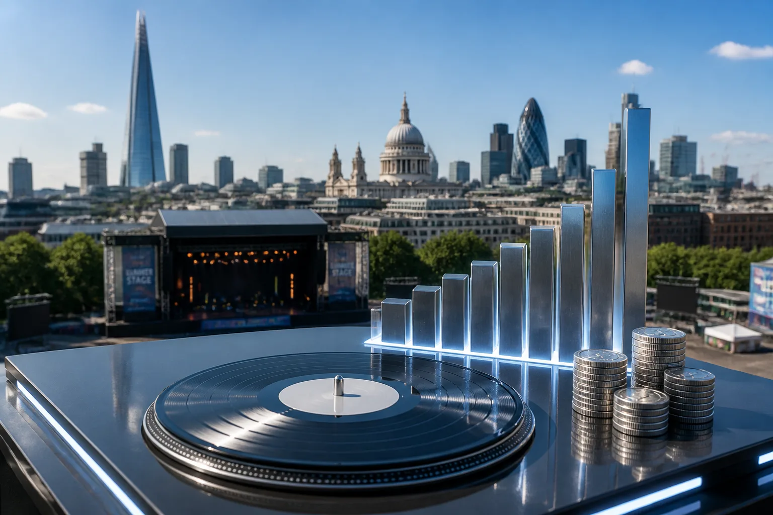 Londons 2026 Music Summer Boosts Economy, Mayor Highlights Record-Breaking Venues